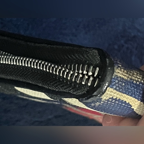 Christian Dior Continental Zip Around Wallet Abstract Camo - Picture 14 of 15